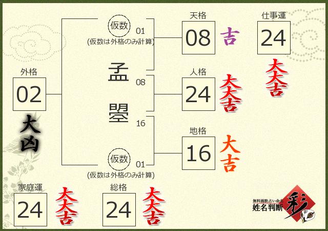 診断結果画像