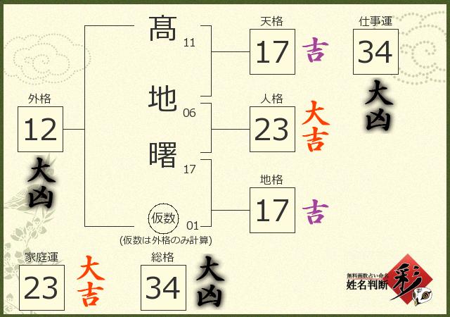 診断結果画像