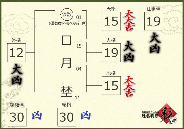 診断結果画像