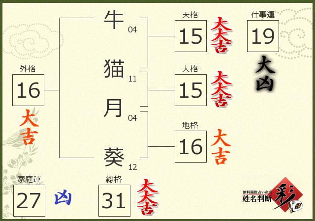 診断結果画像