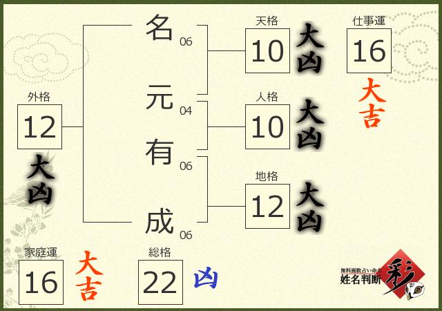 診断結果画像