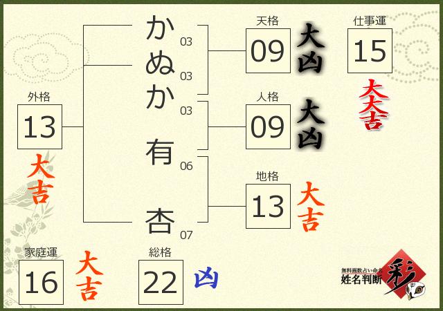 診断結果画像