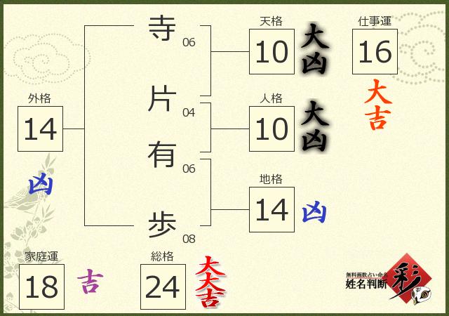 診断結果画像
