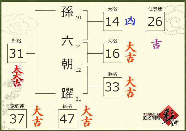 診断結果画像