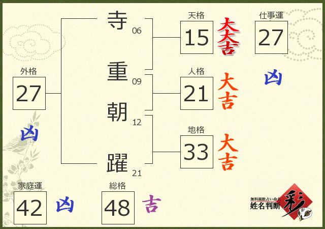 診断結果画像