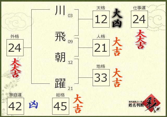 診断結果画像