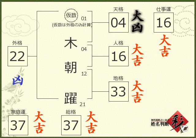 診断結果画像