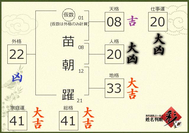 診断結果画像