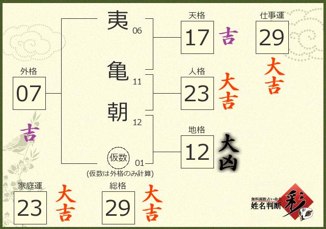 診断結果画像