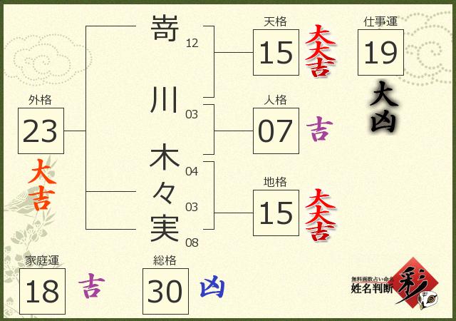 診断結果画像