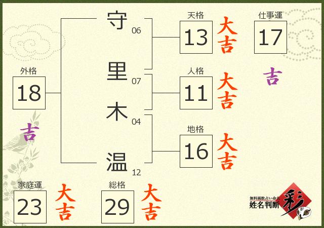 診断結果画像