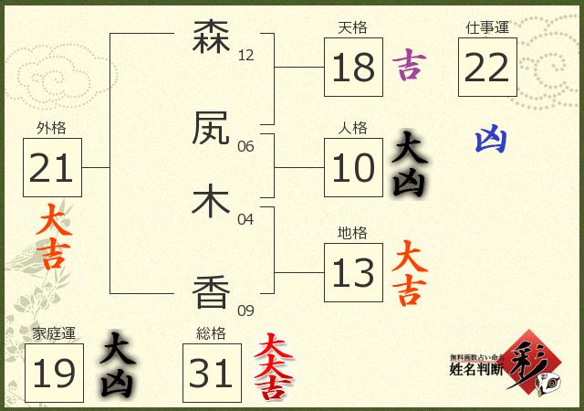 診断結果画像