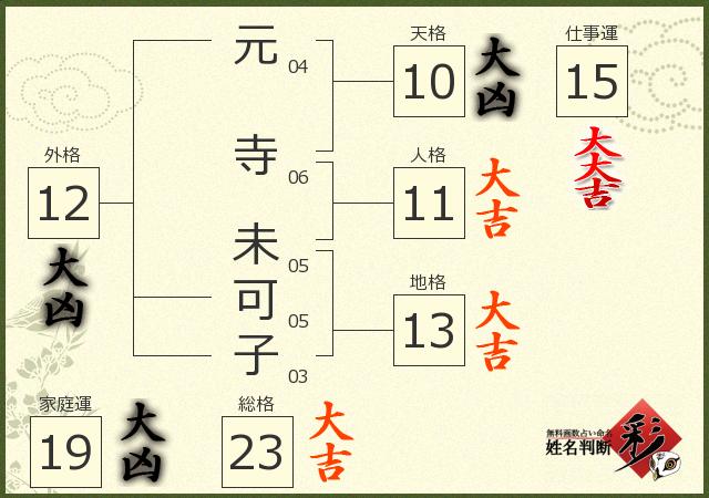診断結果画像