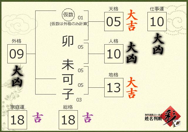 診断結果画像