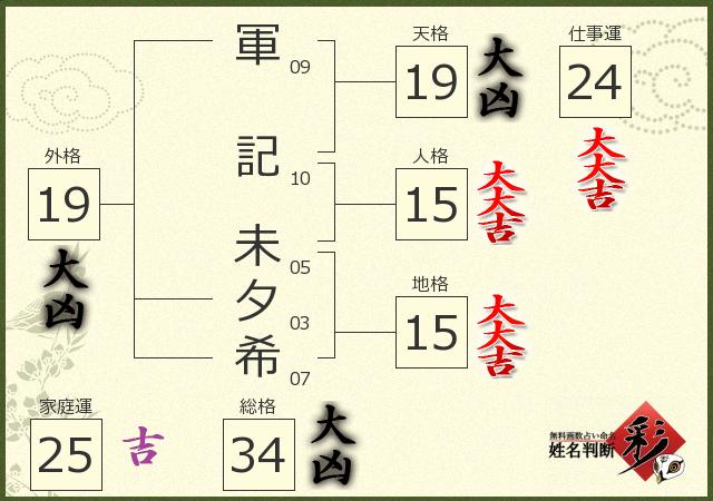 診断結果画像