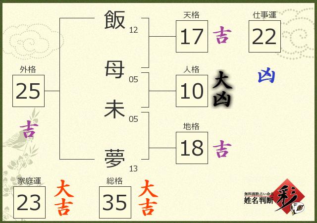 診断結果画像