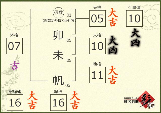 診断結果画像