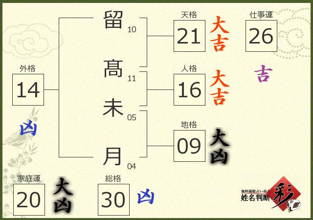 診断結果画像