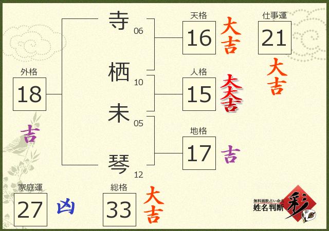 診断結果画像
