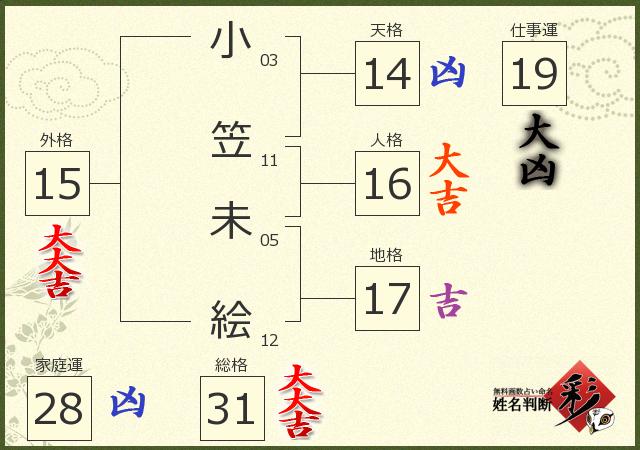 診断結果画像