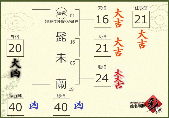 診断結果画像