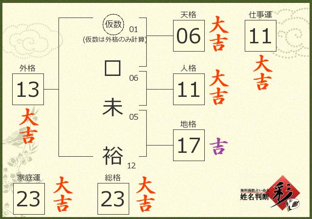 診断結果画像