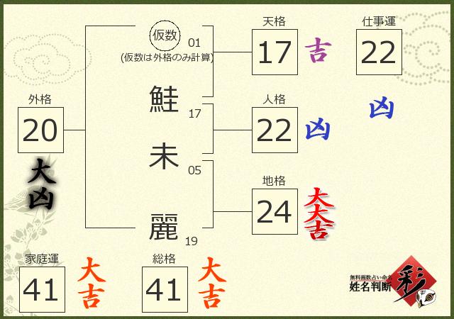 診断結果画像