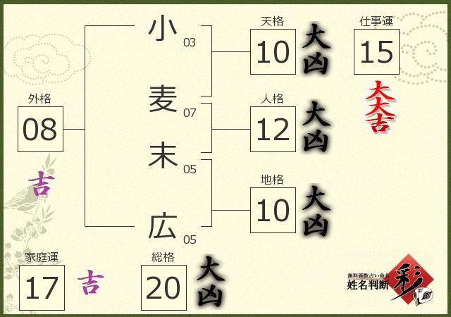 診断結果画像