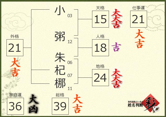 診断結果画像