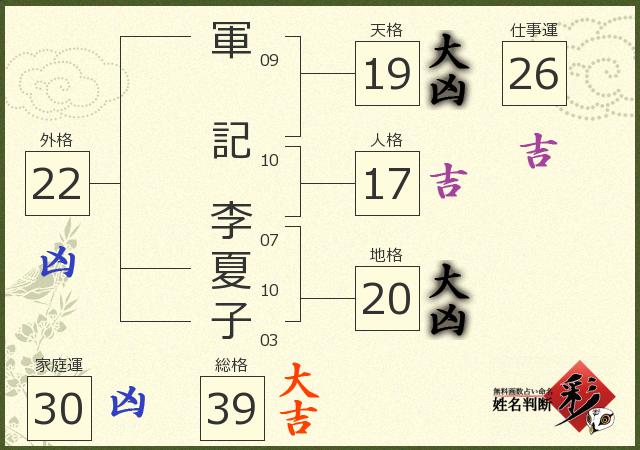 診断結果画像