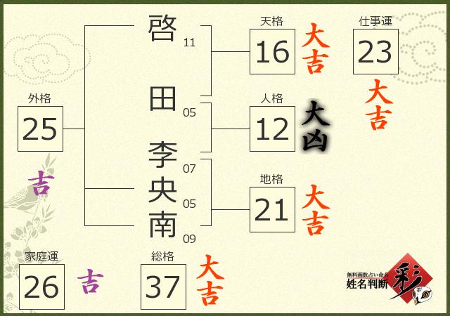 診断結果画像
