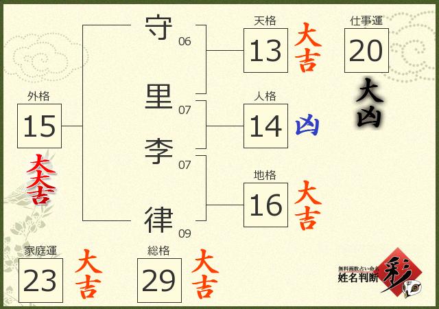 診断結果画像