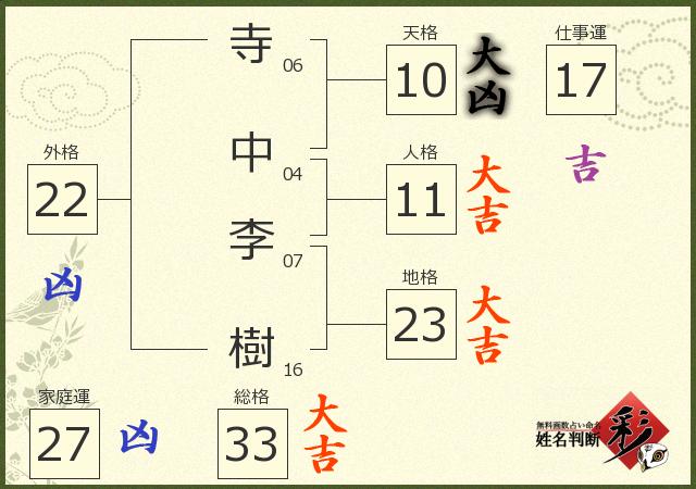 診断結果画像