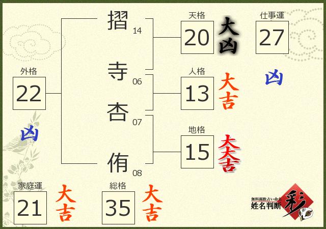 診断結果画像