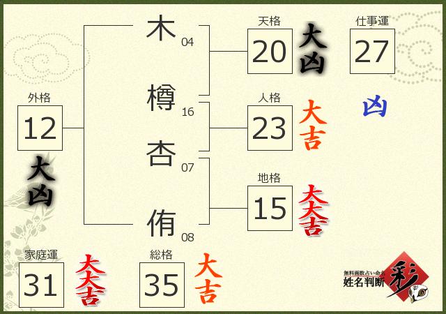 診断結果画像