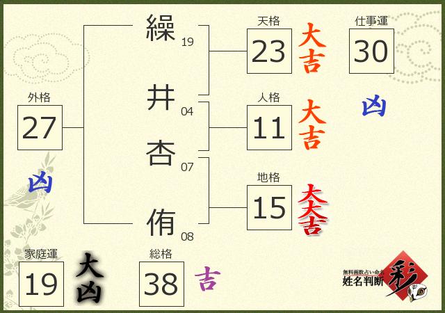診断結果画像