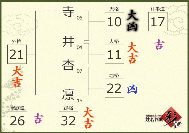 診断結果画像