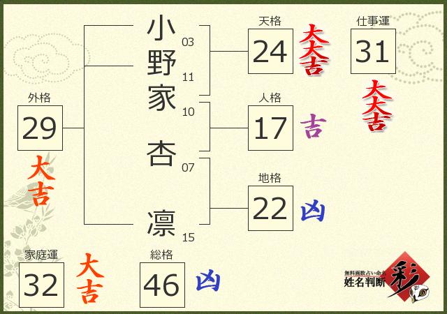 診断結果画像