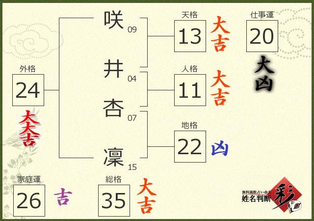 診断結果画像
