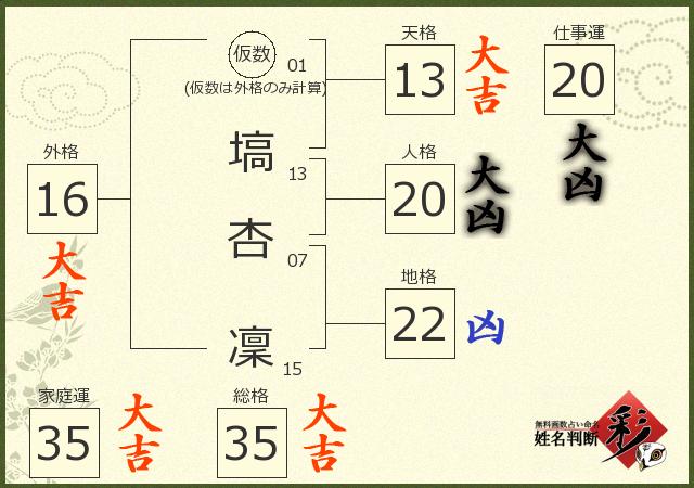 診断結果画像