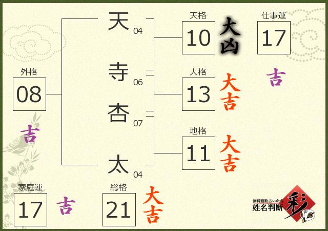 診断結果画像