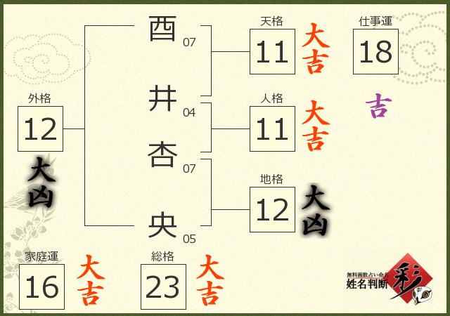 診断結果画像