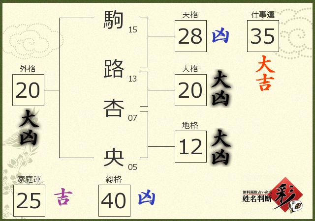 診断結果画像