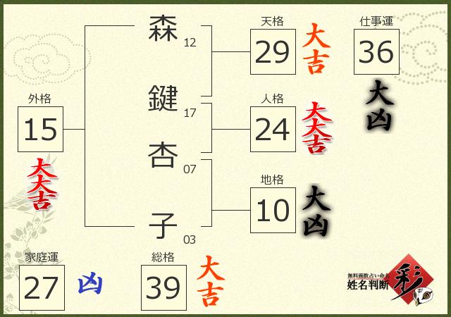 診断結果画像