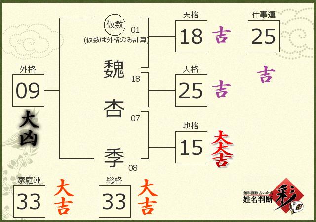 診断結果画像