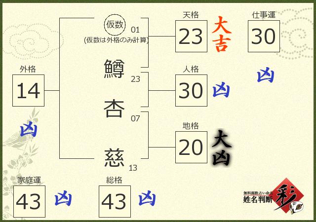 診断結果画像