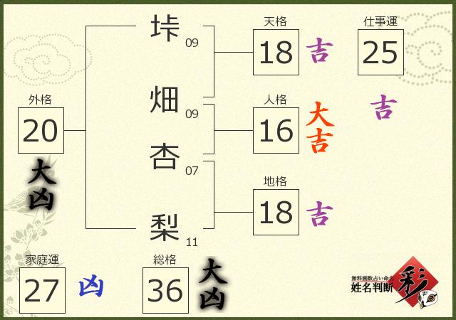 診断結果画像