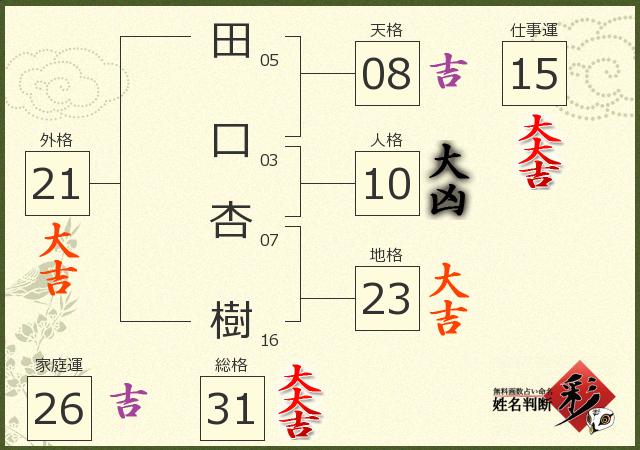 診断結果画像