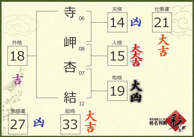 診断結果画像