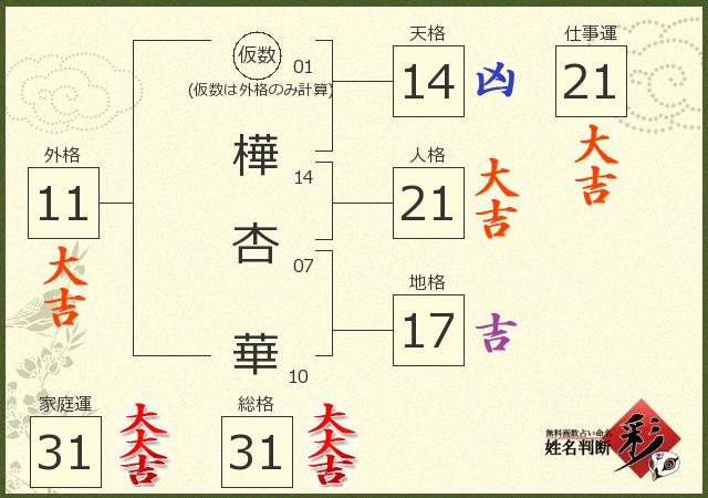診断結果画像
